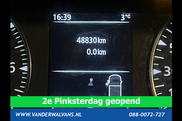 Renault Master 2.3 dCi 135 pk RIJKLAAR Pick up Open laadbak Dubbele cabine Euro6 Airco | 7-Zits | 2500kg Trekhaak Bluetooth-telefoonvoorbereiding