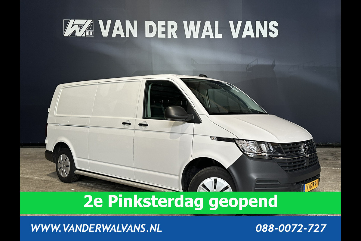 Volkswagen Transporter 2.0 TDI L2H1 Fabrieksgarantie Euro6 # Airco | Apple Carplay | Trekhaak | Cruisecontrol Android Auto, Parkeersensoren, Sidebars, Bijrijdersbank Volkswagen Transporter 2.0 TDI L2H1 Fabrieksgarantie Euro6 # Airco | Apple Carplay | Trekhaak | Cruisecontrol Android Auto, Parkeersensoren, Sidebars, Bijrijdersbank
