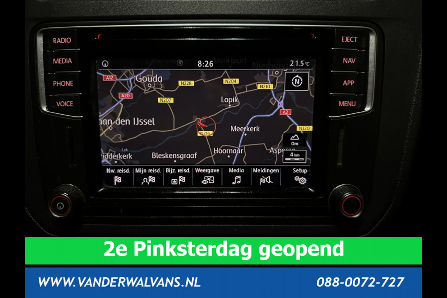 Volkswagen Caddy 2.0 TDI 102pk L2H1 Euro6 # Airco | Navigatie | Apple Carplay | 1500kg Trekhaak | Cruisecontrol Android Auto, Zijdeur