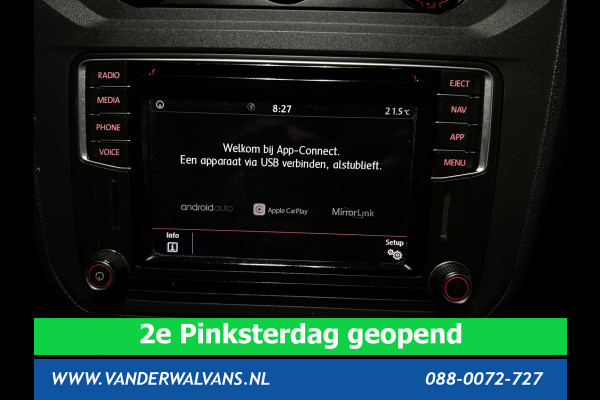 Volkswagen Caddy 2.0 TDI 102pk L2H1 Euro6 # Airco | Navigatie | Apple Carplay | 1500kg Trekhaak | Cruisecontrol Android Auto, Zijdeur