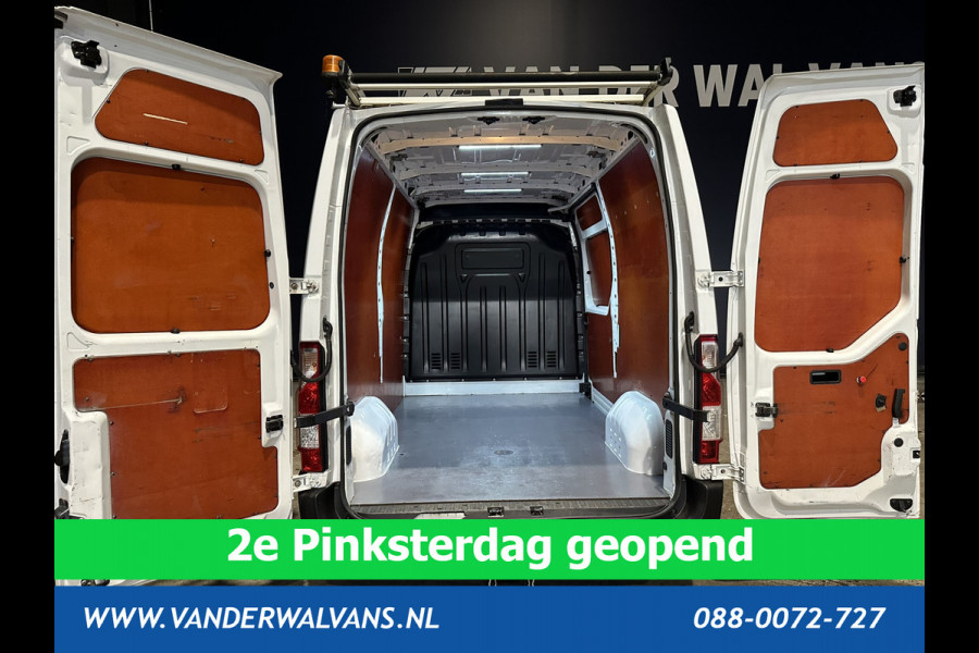 Opel Movano 2.3 CDTI 146pk L2H2 Euro6 Airco | Imperiaal | Trap | Camera | Navigatie | 2500kg Trekhaak Cruisecontrol, Parkeersensoren, Bijrijdersbank