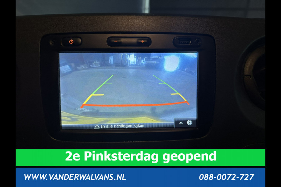 Opel Movano 2.3 CDTI 146pk L2H2 Euro6 Airco | Imperiaal | Trap | Camera | Navigatie | 2500kg Trekhaak Cruisecontrol, Parkeersensoren, Bijrijdersbank