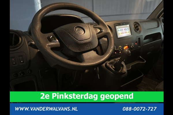 Opel Movano 2.3 CDTI 146pk L2H2 Euro6 Airco | Imperiaal | Trap | Camera | Navigatie | 2500kg Trekhaak Cruisecontrol, Parkeersensoren, Bijrijdersbank