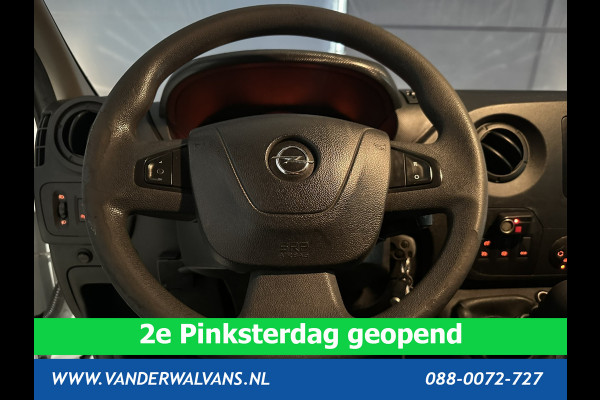 Opel Movano 2.3 CDTI 146pk L2H2 Euro6 Airco | Imperiaal | Trap | Camera | Navigatie | 2500kg Trekhaak Cruisecontrol, Parkeersensoren, Bijrijdersbank