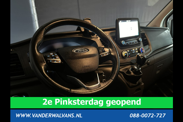 Ford Transit Custom 2.0 TDCI L1H1 Euro6 Airco | Navigatie | Cruisecontrol | Parkeersensoren | LED | Stoelverwarming Achterklep, Android Auto, 2500kg trekvermogen