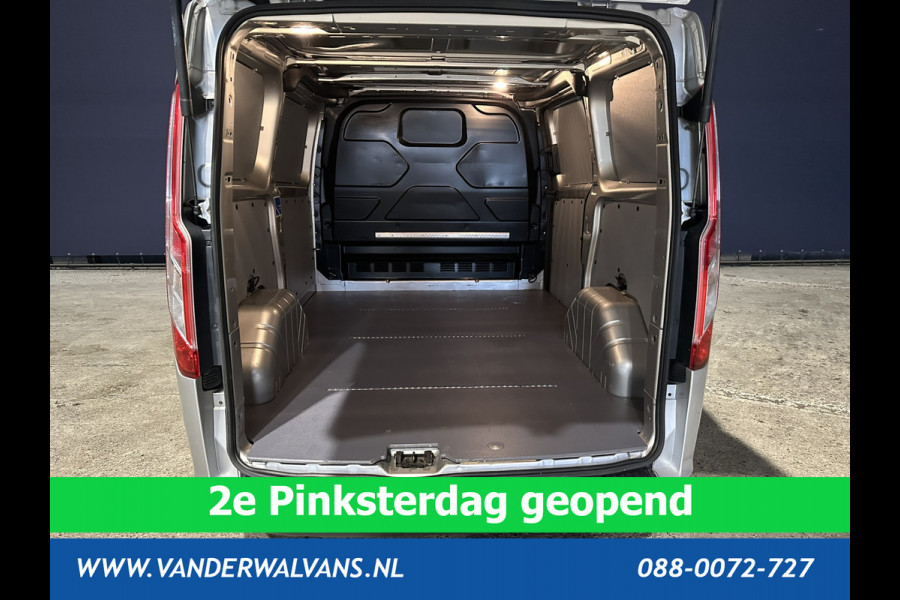 Ford Transit Custom 2.0 TDCI L1H1 Euro6 Airco | Navigatie | Cruisecontrol | Parkeersensoren | LED | Stoelverwarming Achterklep, Android Auto, 2500kg trekvermogen