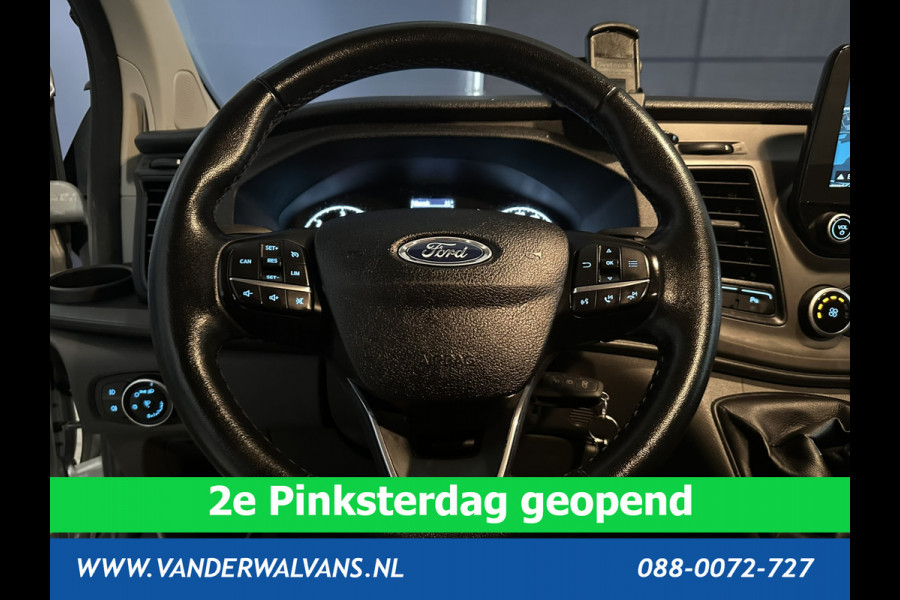 Ford Transit Custom 2.0 TDCI L1H1 Euro6 Airco | Navigatie | Cruisecontrol | Parkeersensoren | LED | Stoelverwarming Achterklep, Android Auto, 2500kg trekvermogen