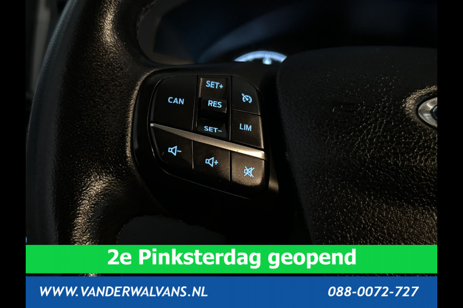 Ford Transit Custom 2.0 TDCI L1H1 Euro6 Airco | Navigatie | Cruisecontrol | Parkeersensoren | LED | Stoelverwarming Achterklep, Android Auto, 2500kg trekvermogen
