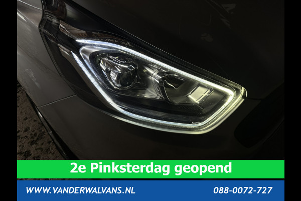 Ford Transit Custom 2.0 TDCI L1H1 Euro6 Airco | Navigatie | Cruisecontrol | Parkeersensoren | LED | Stoelverwarming Achterklep, Android Auto, 2500kg trekvermogen