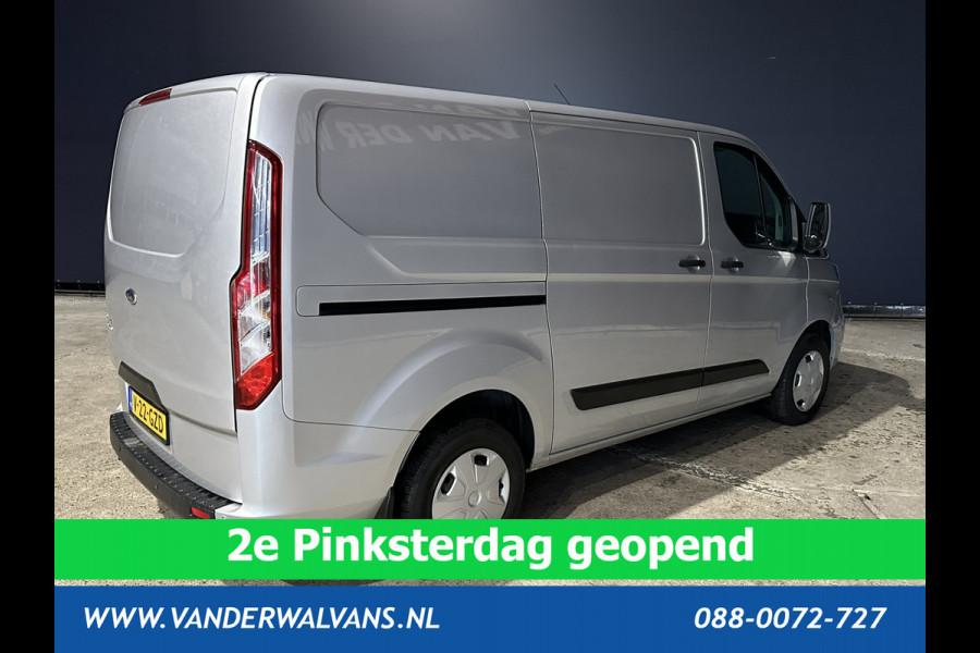 Ford Transit Custom 2.0 TDCI L1H1 Euro6 Airco | Navigatie | Cruisecontrol | Parkeersensoren | LED | Stoelverwarming Achterklep, Android Auto, 2500kg trekvermogen