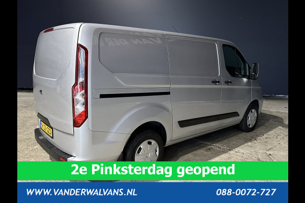 Ford Transit Custom 2.0 TDCI L1H1 Euro6 Airco | Navigatie | Cruisecontrol | Parkeersensoren | LED | Stoelverwarming Achterklep, Android Auto, 2500kg trekvermogen