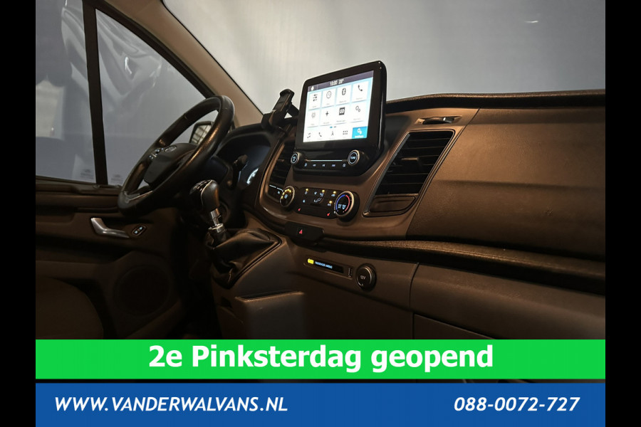 Ford Transit Custom 2.0 TDCI L1H1 Euro6 Airco | Navigatie | Cruisecontrol | Parkeersensoren | LED | Stoelverwarming Achterklep, Android Auto, 2500kg trekvermogen