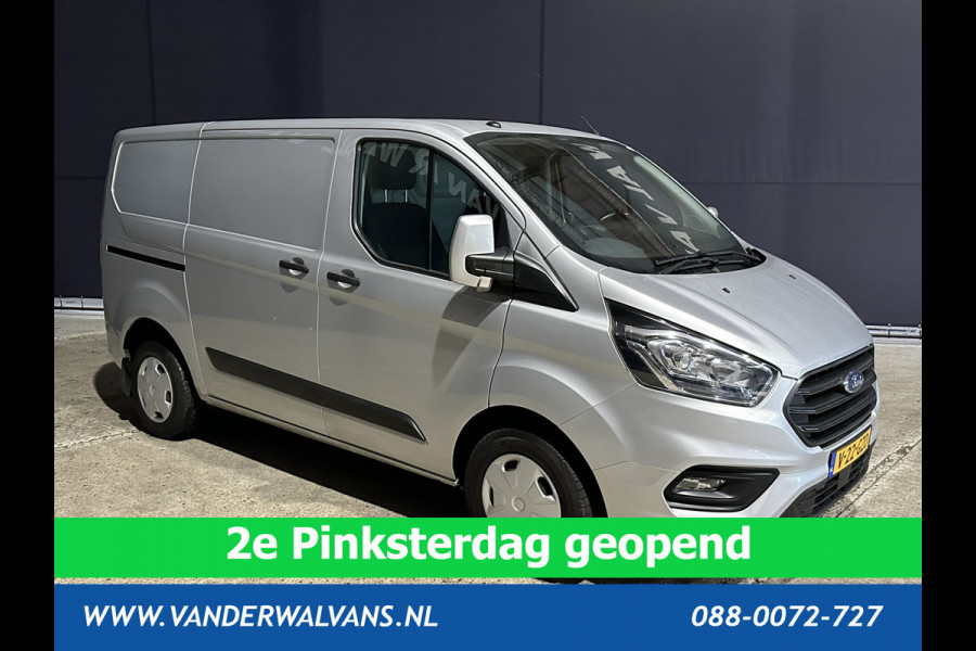 Ford Transit Custom 2.0 TDCI L1H1 Euro6 Airco | Navigatie | Cruisecontrol | Parkeersensoren | LED | Stoelverwarming Achterklep, Android Auto, 2500kg trekvermogen