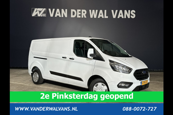 Ford Transit Custom 2.0 TDCI L2H1 Euro6 # Airco | Camera | Apple Carplay | LED | Cruisecontrol Android Auto, Parkeersensoren, Verwarmde voorruit, Bijrijdersbank, 2800kg Trekvermogen