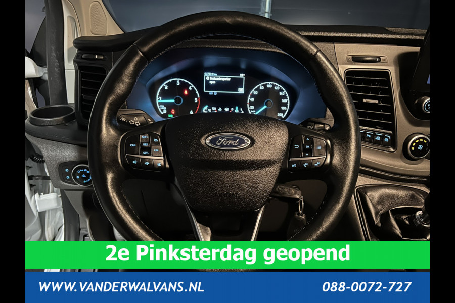 Ford Transit Custom 2.0 TDCI L2H1 Euro6 # Airco | Camera | Apple Carplay | LED | Cruisecontrol Android Auto, Parkeersensoren, Verwarmde voorruit, Bijrijdersbank, 2800kg Trekvermogen