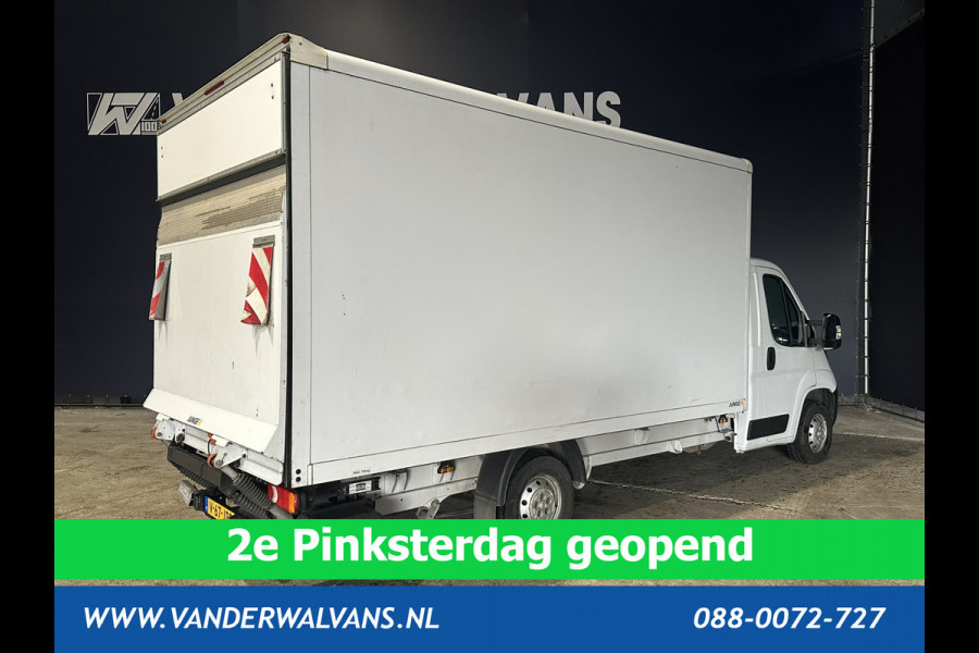 Peugeot Boxer 2.2 BlueHDi 141pk Bakwagen Laadklep 1098kg laadvermogen Euro6 # Airco | Bijrijdersbank