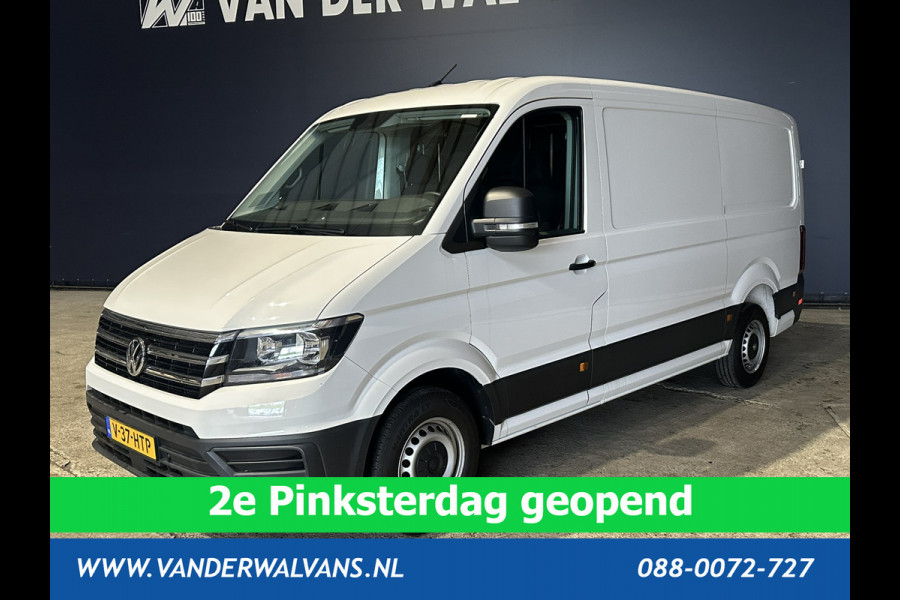 Volkswagen Crafter 2.0 TDI 140 pk L3H2 L2H1 Euro6 Airco | Apple Carplay | Cruisecontrol | Andoid Auto | Parkeersensoren, Stoelverwarming, Bijrijdersbank, 3000kg trekvermogen