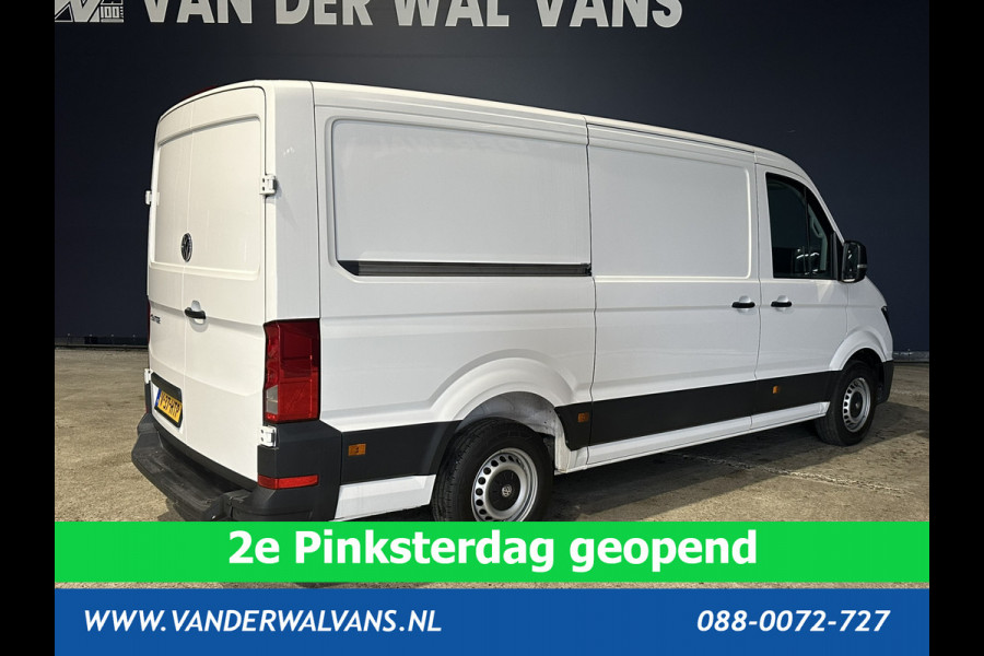 Volkswagen Crafter 2.0 TDI 140 pk L3H2 L2H1 Euro6 Airco | Apple Carplay | Cruisecontrol | Andoid Auto | Parkeersensoren, Stoelverwarming, Bijrijdersbank, 3000kg trekvermogen