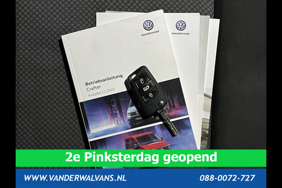 Volkswagen Crafter 2.0 TDI 140 pk L3H2 L2H1 Euro6 Airco | Apple Carplay | Cruisecontrol | Andoid Auto | Parkeersensoren, Stoelverwarming, Bijrijdersbank, 3000kg trekvermogen