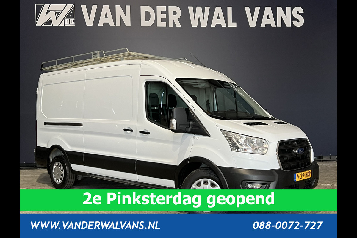 Ford Transit 2.0 TDCI 131pk L3H2 Euro6 # Airco | 2800kg Trekhaak | Imperiaal | LED | Trap | Cruisecontrol Parkeersensoren, Bijrijdersbank Ford Transit 2.0 TDCI 131pk L3H2 Euro6 # Airco | 2800kg Trekhaak | Imperiaal | LED | Trap | Cruisecontrol Parkeersensoren, Bijrijdersbank