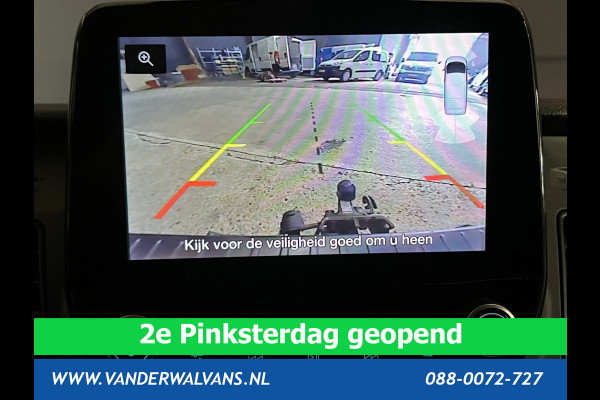 Ford Transit Custom 2.0 TDCI L1H1 inrichting Euro6 Airco | Camera | LED | 2500kg Trekhaak | Omvormer, Cruisecontrol, Parkeersensoren, Android auto, bijrijdersbank, verwarmde voorruit