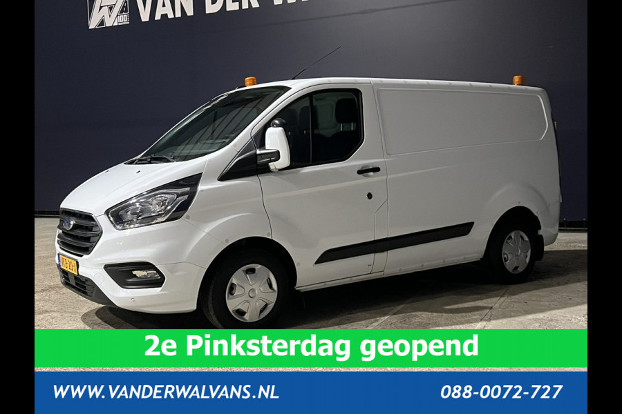 Ford Transit Custom 2.0 TDCI L1H1 inrichting Euro6 Airco | Camera | LED | 2500kg Trekhaak | Omvormer, Cruisecontrol, Parkeersensoren, Android auto, bijrijdersbank, verwarmde voorruit