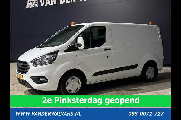 Ford Transit Custom 2.0 TDCI L1H1 inrichting Euro6 Airco | Camera | LED | 2500kg Trekhaak | Omvormer, Cruisecontrol, Parkeersensoren, Android auto, bijrijdersbank, verwarmde voorruit