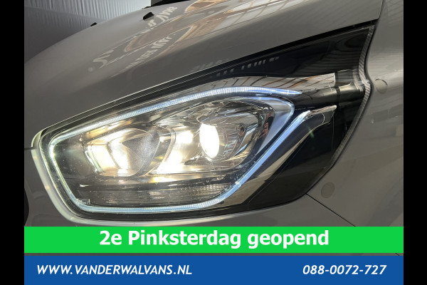 Ford Transit Custom 2.0 TDCI L1H1 inrichting Euro6 Airco | Camera | LED | 2500kg Trekhaak | Omvormer, Cruisecontrol, Parkeersensoren, Android auto, bijrijdersbank, verwarmde voorruit