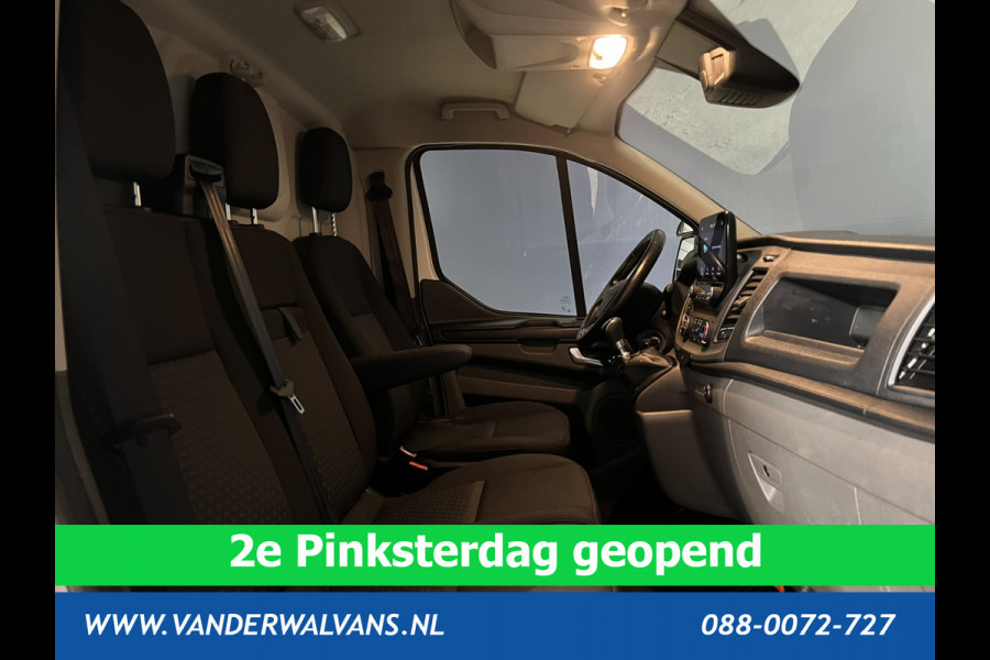 Ford Transit Custom 2.0 TDCI L1H1 inrichting Euro6 Airco | Camera | LED | 2500kg Trekhaak | Omvormer, Cruisecontrol, Parkeersensoren, Android auto, bijrijdersbank, verwarmde voorruit