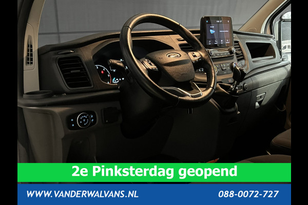 Ford Transit Custom 2.0 TDCI L1H1 inrichting Euro6 Airco | Camera | LED | 2500kg Trekhaak | Omvormer, Cruisecontrol, Parkeersensoren, Android auto, bijrijdersbank, verwarmde voorruit