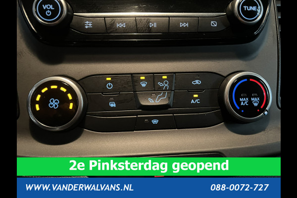 Ford Transit Custom 2.0 TDCI L1H1 inrichting Euro6 Airco | Camera | LED | 2500kg Trekhaak | Omvormer, Cruisecontrol, Parkeersensoren, Android auto, bijrijdersbank, verwarmde voorruit