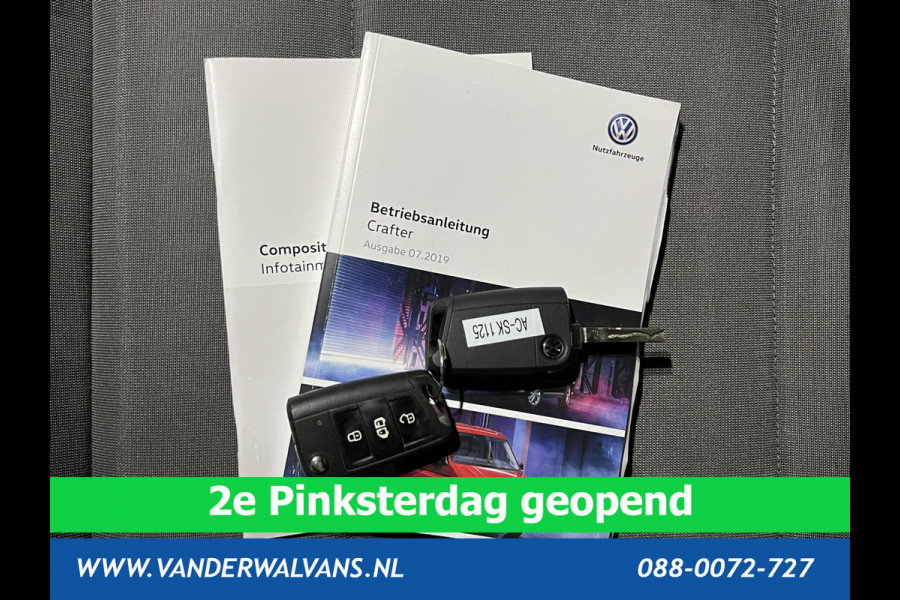 Volkswagen Crafter 2.0 TDI 140 pk L3H3 L2H2 Euro6 Airco | Camera | Navigatie | Apple Carplay Android Auto, Parkeersensoren