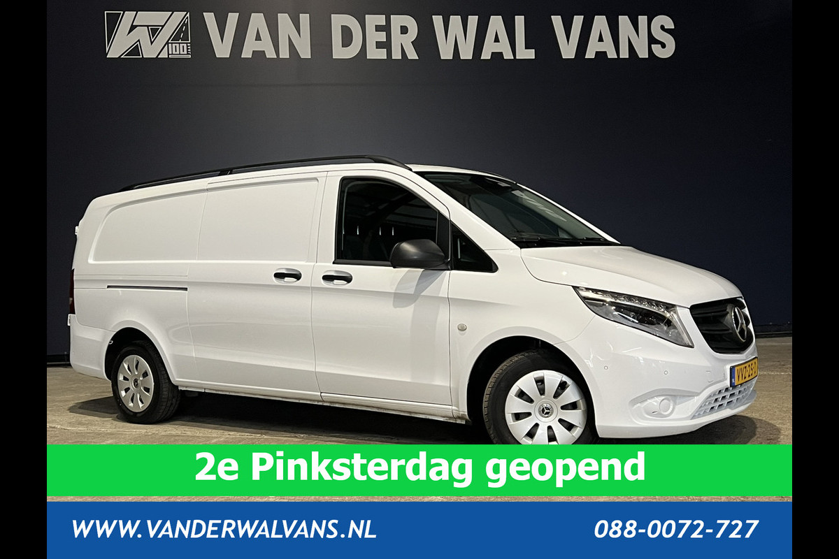 Mercedes-Benz Vito 116 CDI 163 pk 9G Tronic Automaat L3H1 XL Fabrieksgarantie Euro6 Airco | LED | Camera cruisecontrol, parkeersensoren, Apple Carplay, Android auto, 2500kg Trekhaak, bijrijdersbank Mercedes-Benz Vito 116 CDI 163 pk 9G Tronic Automaat L3H1 XL Fabrieksgarantie Euro6 Airco | LED | Camera cruisecontrol, parkeersensoren, Apple Carplay, Android auto, 2500kg Trekhaak, bijrijdersbank