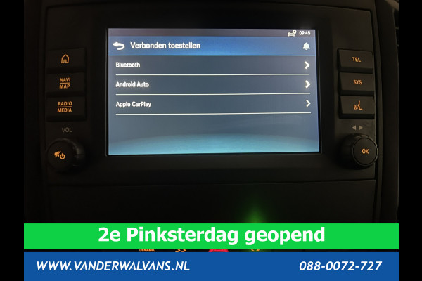 Mercedes-Benz Vito 116 CDI 163 pk 9G Tronic Automaat L3H1 XL Fabrieksgarantie Euro6 Airco | LED | Camera cruisecontrol, parkeersensoren, Apple Carplay, Android auto, 2500kg Trekhaak, bijrijdersbank
