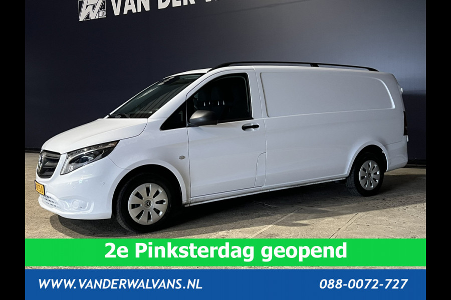 Mercedes-Benz Vito 116 CDI 163 pk 9G Tronic Automaat L3H1 XL Fabrieksgarantie Euro6 Airco | LED | Camera cruisecontrol, parkeersensoren, Apple Carplay, Android auto, 2500kg Trekhaak, bijrijdersbank
