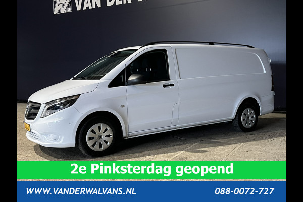 Mercedes-Benz Vito 116 CDI 163 pk 9G Tronic Automaat L3H1 XL Fabrieksgarantie Euro6 Airco | LED | Camera cruisecontrol, parkeersensoren, Apple Carplay, Android auto, 2500kg Trekhaak, bijrijdersbank