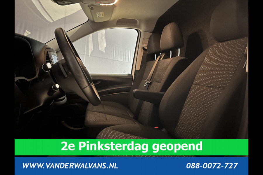 Mercedes-Benz Vito 116 CDI 163 pk 9G Tronic Automaat L3H1 XL Fabrieksgarantie Euro6 Airco | LED | Camera cruisecontrol, parkeersensoren, Apple Carplay, Android auto, 2500kg Trekhaak, bijrijdersbank