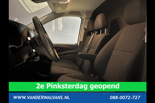 Mercedes-Benz Vito 116 CDI 163 pk 9G Tronic Automaat L3H1 XL Fabrieksgarantie Euro6 Airco | LED | Camera cruisecontrol, parkeersensoren, Apple Carplay, Android auto, 2500kg Trekhaak, bijrijdersbank