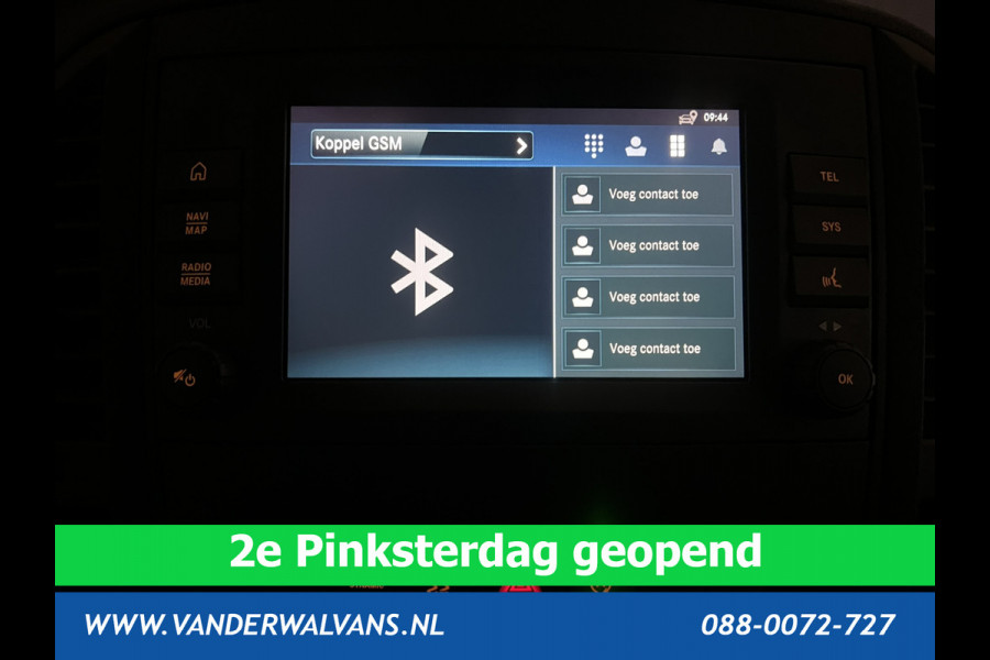 Mercedes-Benz Vito 116 CDI 163 pk 9G Tronic Automaat L3H1 XL Fabrieksgarantie Euro6 Airco | LED | Camera cruisecontrol, parkeersensoren, Apple Carplay, Android auto, 2500kg Trekhaak, bijrijdersbank
