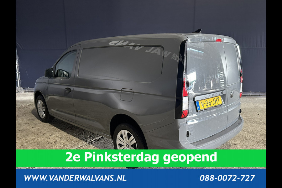 Volkswagen Caddy 1.5 TSI 114 pk Automaat Benzine motor L2H1 Maxi Fabrieksgarantie Euro6 Airco | Camera | Apple Carplay cruisecontrol, android auto, parkeersensoren, lederen bekleding