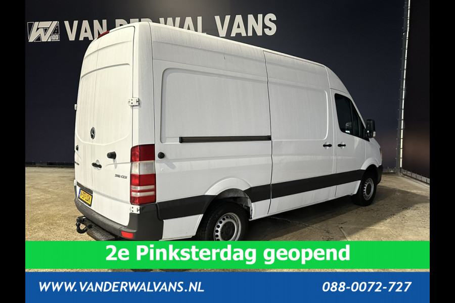 Mercedes-Benz Sprinter 316 CDI 163 pk 3500kg Trekhaak L2H2 Euro6 Airco | Cruisecontrol | Bijrijdersbank