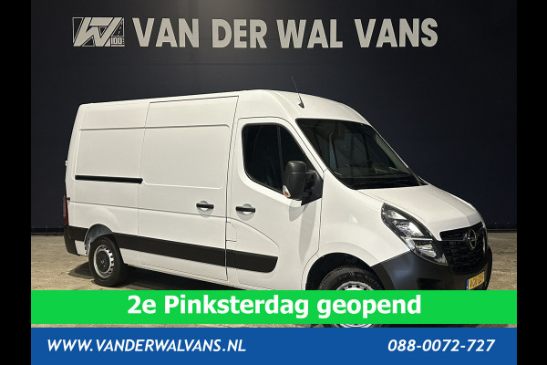Opel Movano 2.3 Turbo 150pk L2H2 Euro6 Airco | Leder | 2500kg Trekhaak | Navigatie | Camera cruisecontrol, parkeersensoren, LED, bijrijdersbank