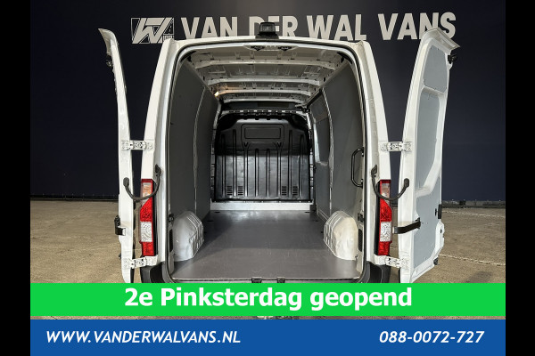 Opel Movano 2.3 Turbo 150pk L2H2 Euro6 Airco | Leder | 2500kg Trekhaak | Navigatie | Camera cruisecontrol, parkeersensoren, LED, bijrijdersbank