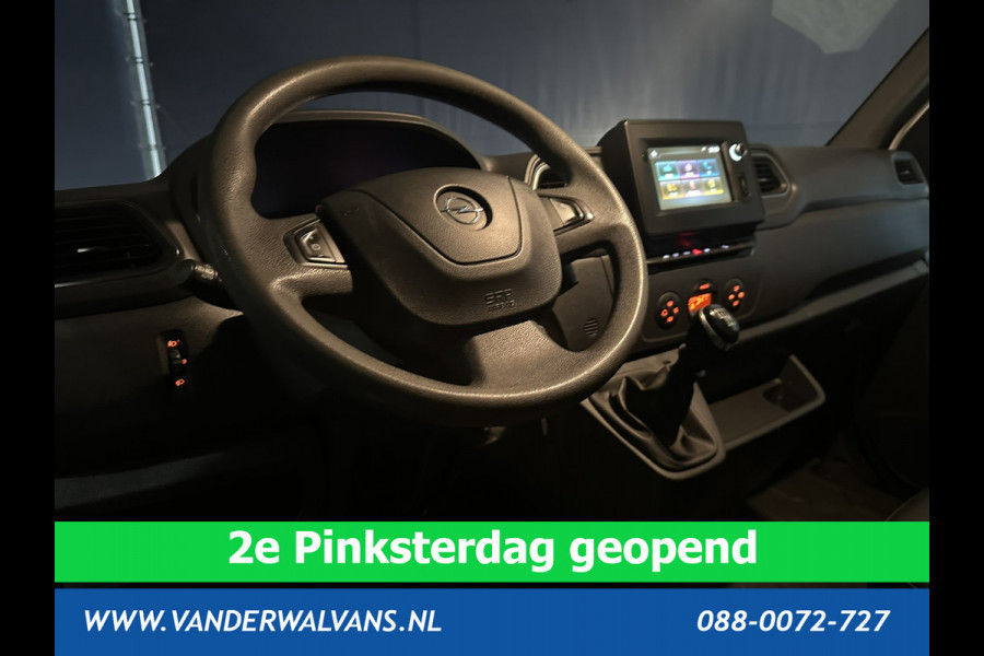Opel Movano 2.3 Turbo 150pk L2H2 Euro6 Airco | Leder | 2500kg Trekhaak | Navigatie | Camera cruisecontrol, parkeersensoren, LED, bijrijdersbank
