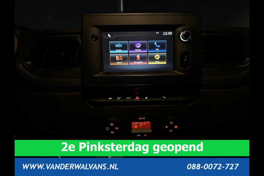Opel Movano 2.3 Turbo 150pk L2H2 Euro6 Airco | Leder | 2500kg Trekhaak | Navigatie | Camera cruisecontrol, parkeersensoren, LED, bijrijdersbank