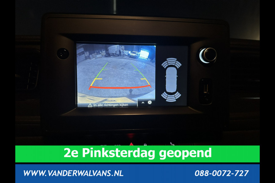 Opel Movano 2.3 Turbo 150pk L2H2 Euro6 Airco | Leder | 2500kg Trekhaak | Navigatie | Camera cruisecontrol, parkeersensoren, LED, bijrijdersbank