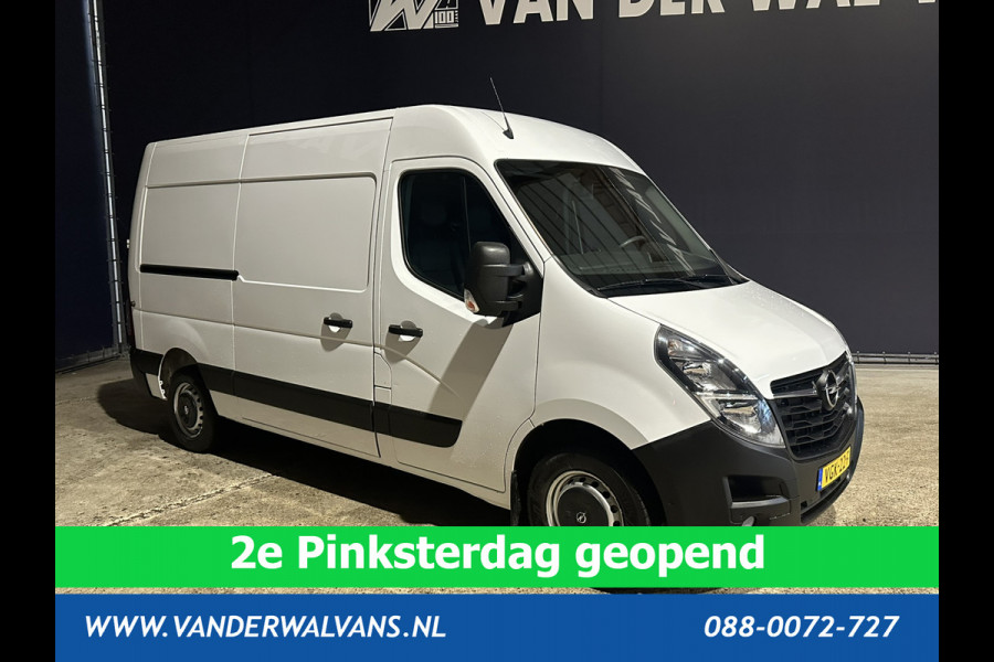 Opel Movano 2.3 Turbo 150pk L2H2 Euro6 Airco | Leder | 2500kg Trekhaak | Navigatie | Camera cruisecontrol, parkeersensoren, LED, bijrijdersbank