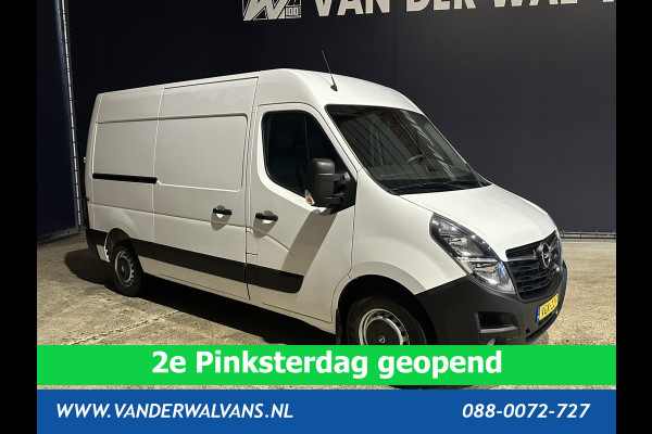 Opel Movano 2.3 Turbo 150pk L2H2 Euro6 Airco | Leder | 2500kg Trekhaak | Navigatie | Camera cruisecontrol, parkeersensoren, LED, bijrijdersbank