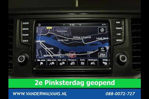 Volkswagen Crafter 2.0 TDI 141pk L3H2 L2H1 Euro6 Airco | Navigatie | Camera | Apple Carplay Android Auto, Parkeersensoren, Bijrijdersbank