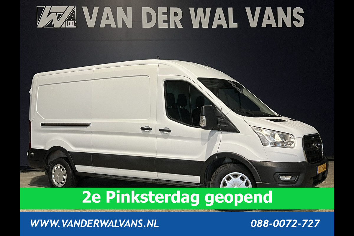 Ford Transit 2.0 TDCI 131pk L3H2 Euro6 Airco | Camera | Navigatie | Apple Carplay | Cruisecontrol | Stoelverwarming Android Auto, Verwarmde voorruit, Parkeersensoren, Bijrijdersbank
